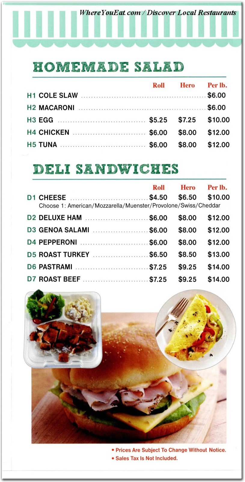 Our Foods
